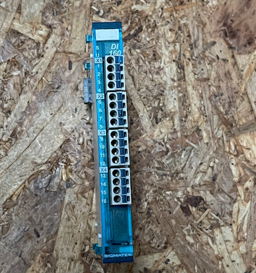 Sigmatek - DI 160 - S-DIAS Digital Input Module, 16× 24 V DC Inputs