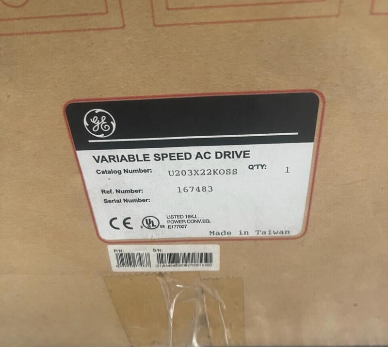 GENRAL ELECTRIC GE - 167483 - U203X22KOSS - Variable Speed AC Drive