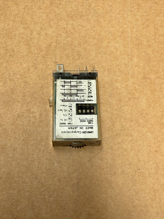 Omron – H3RN‑1 – ON‑Delay Timer, 0.1 s–10 min, SPDT Relay, 5‑Pin Plug‑In