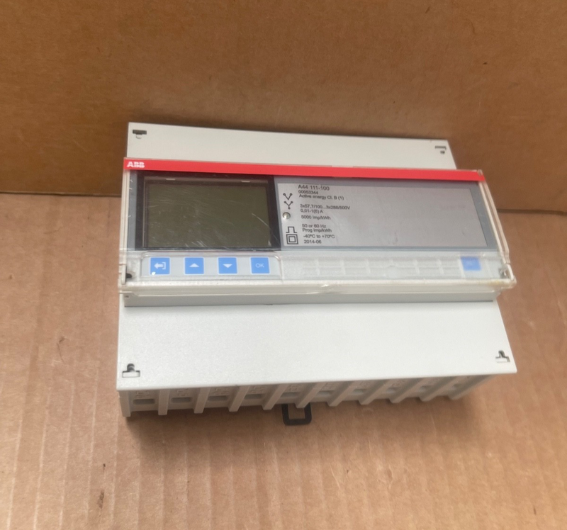 ABB – A44 111-100 (2CMA170533R1000) – 3-Phase DIN-Rail Energy Meter