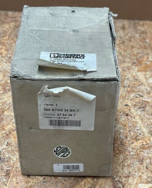Phoenix Contact – 2754367 – IBS STME 24 BK‑T Replacement Electronics Module