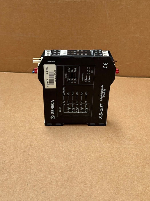 Seneca – Z‑D‑OUT – 5‑Channel Digital Output Module, Modbus RTU, RS‑485, DIN‑Rail