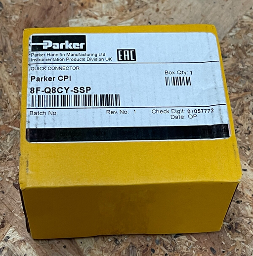Parker - 8F-Q8CY-SSP - 1/2” FNPT Stainless Steel Quick Coupler, CPI Series