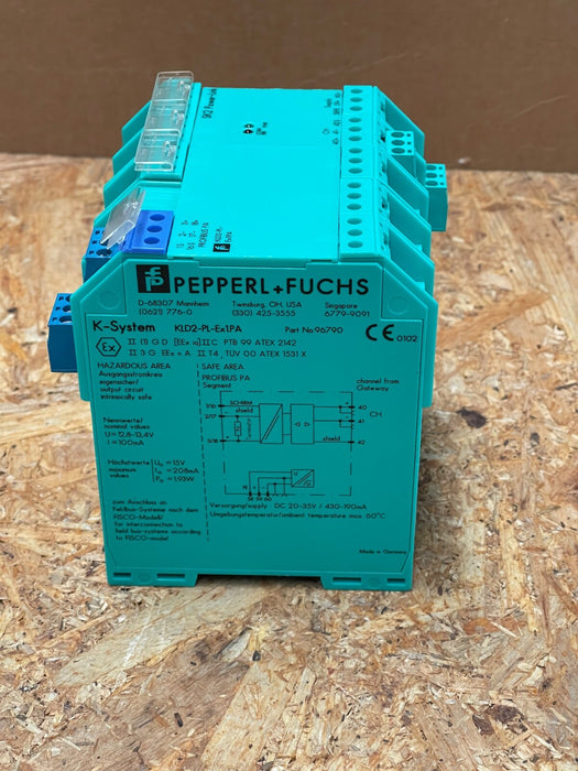 Pepperl & Fuchs – KLD2‑PL‑1.PA (96790) – PROFIBUS PA Power-Link Module
