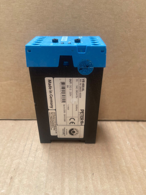 Peter Electronic – VB 400-6L – VersiBrake DC Braking Unit 6 A  2B000.40006