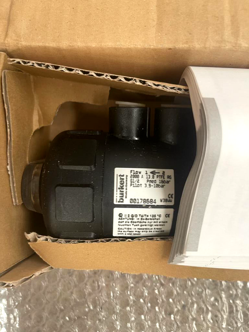 Bürkert 00178684 2000 A 13,0 PTFE RG G1/2 Pmed 16bar Pilot 3,9-10bar