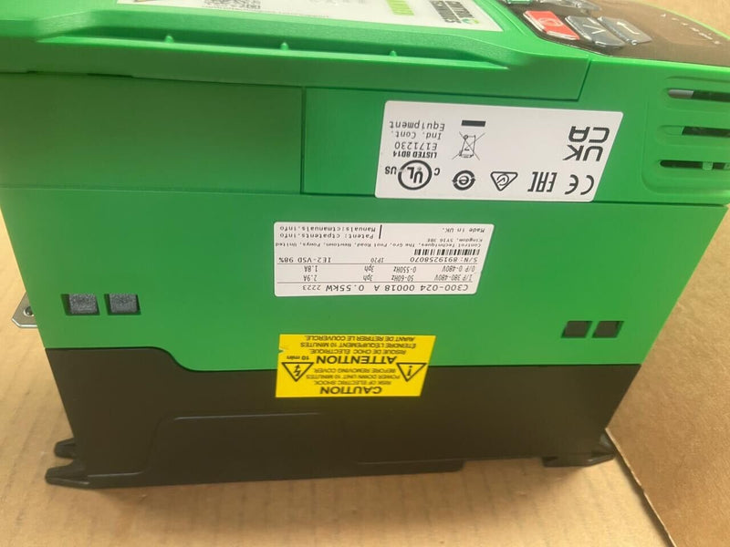 CONTROL TECHNIQUES COMMANDER - C300-024 00018 A 0.55kW AC Speed Drive