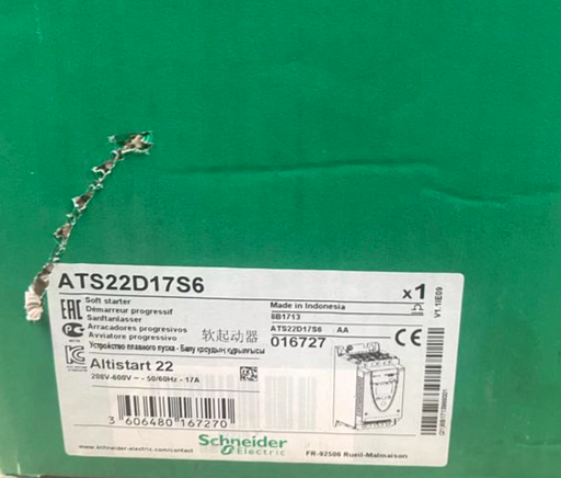 Schneider Electric Altistart 22 ATS22D17S6 Soft Starter 4 to 9kW