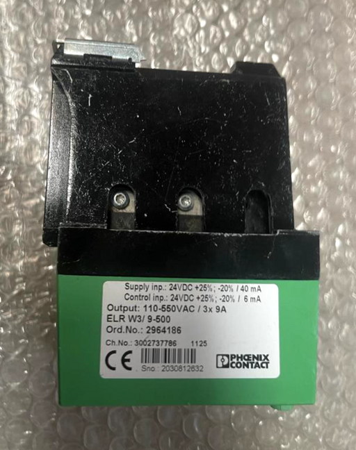 Phoenix Contact ELR W3/ 9-500 Reversing Load Relay
