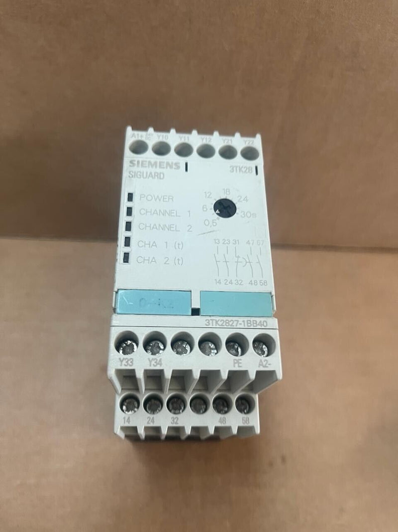 SIEMENS SIGUARD - 3TK2827-1BB40 - Safety Relay