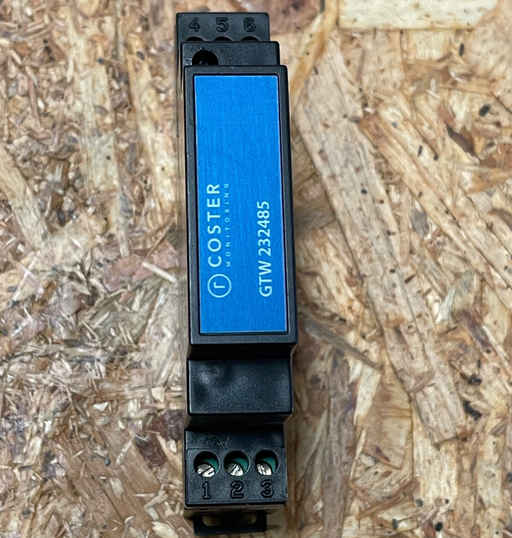 Coster - GTW 232485 - RS-232 to RS-485 Bidirectional Converter, DIN Rail Mount