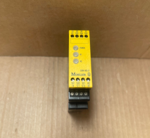 Moeller – ESR4-NO-21 – Safety Relay 24 V DC, 3 NO + 1 NC Outputs, Dual-Channel