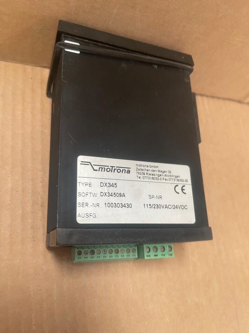 Motrona - DX345 - Universal Counter/Timer, 6-Digit Display, 85-265V AC/DC