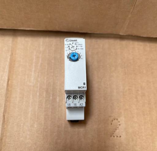 Crouzet – 88827135 – MCR1 Analog Timer Relay (0.1 s‑100 h)