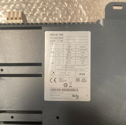 Schneider Electric, ATV340U55N4, Altivar 340 5.5kW Variable Speed Drive