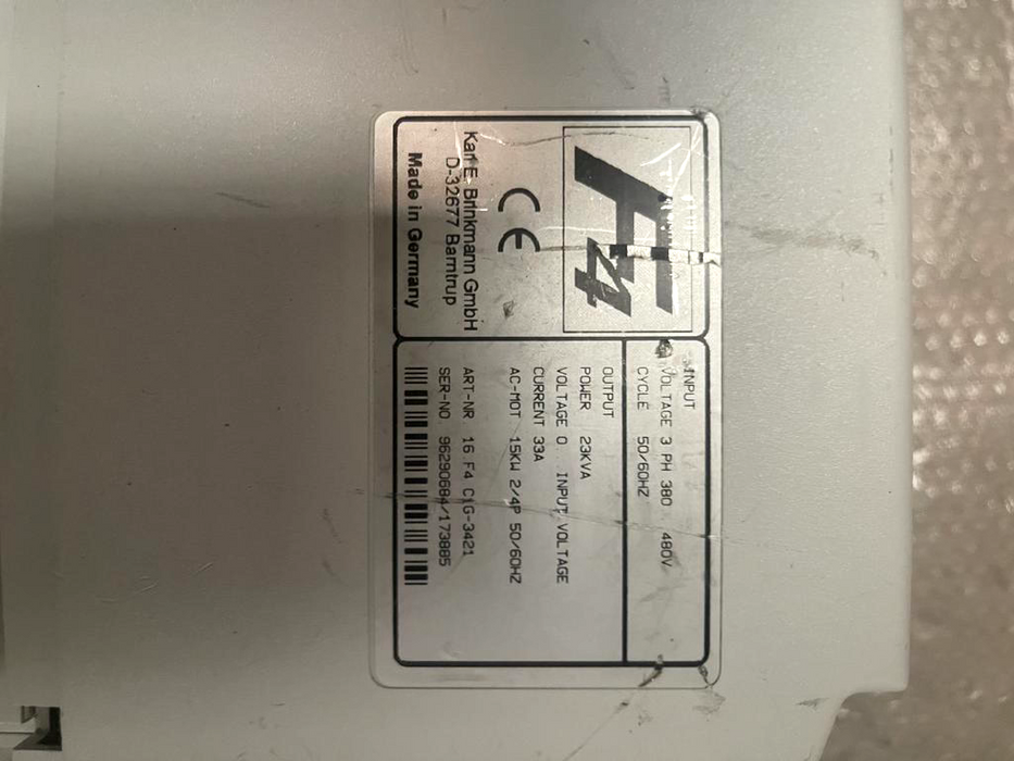 KEB KOMBIVERT F4 KEB 16.F4.C1G-3421 23KVA 380-480V