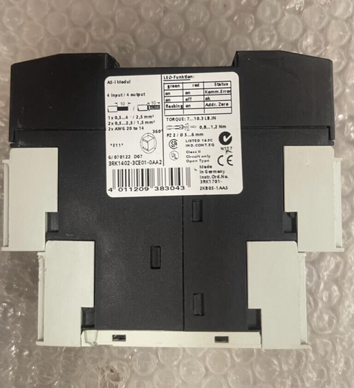 SIEMENS, 3RK1402-3CE01-0AA2, AS-i SlimLine module