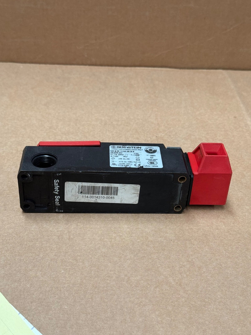 Bernstein – SLK‑M‑UC‑55‑R0‑A0‑L0‑0 – Safety Interlock Switch, NC+NO, IP67, M20