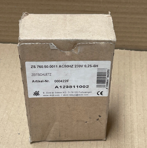 Dold & Söhne – ZS 760.50.0011 – Contactor / Relay Auxiliary Attachment (0004228)