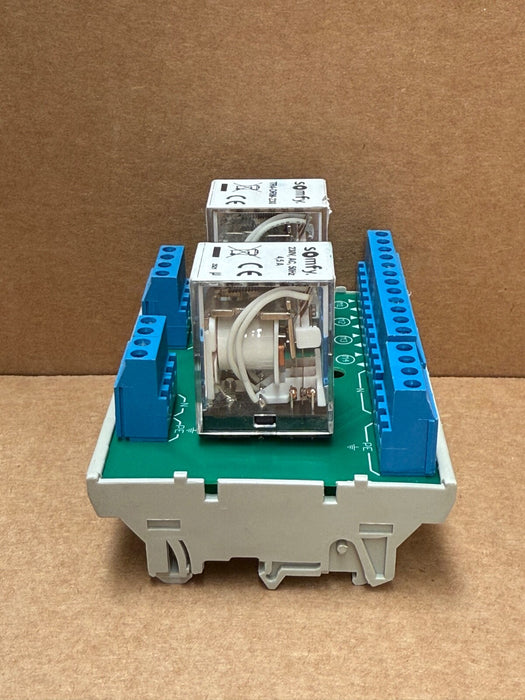 Somfy – TR4‑DRM‑230 (1822292) – 4-Motor DIN Rail Isolator Relay, 230V AC