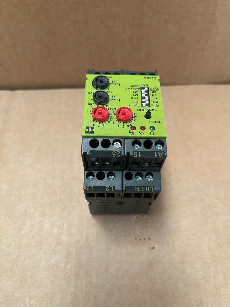 TELE – D24SC – Delta Series Cos φ Monitor / Power-Factor Relay (VDE 0435)