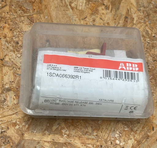 ABB – 1SDA066392R1 – UVR XT1..XT4 Undervoltage Release