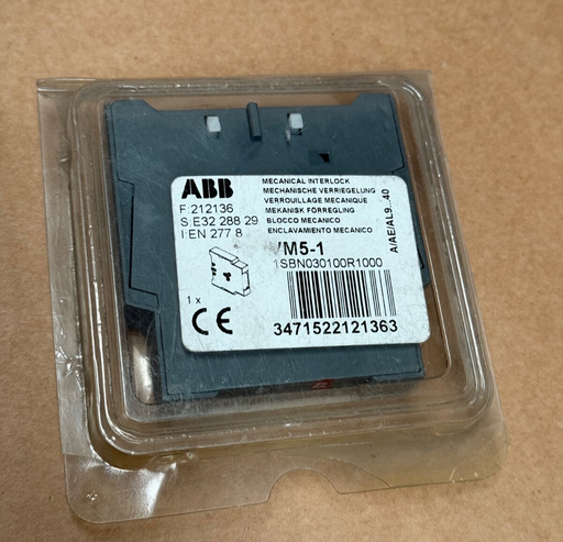 ABB – VM5‑1 (1SBN030100R1000) – Mechanical Interlock for A-Series Contactors