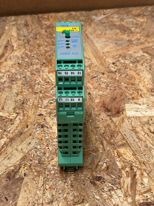 Erhardt & Leimer – CV 2201 (302990) – Analog Sensor Amplifier, 24 V DC, DIN-rail