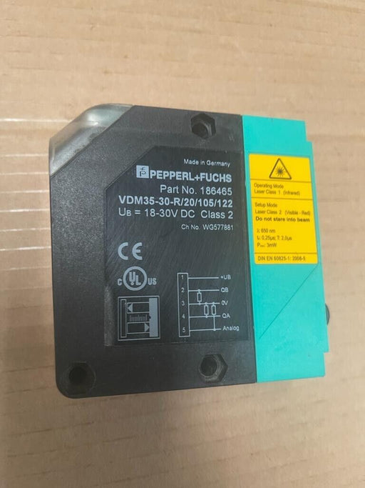 Pepperl+Fuchs - 186465 - Distance Sensor - VDM35-30-R/20/105/122