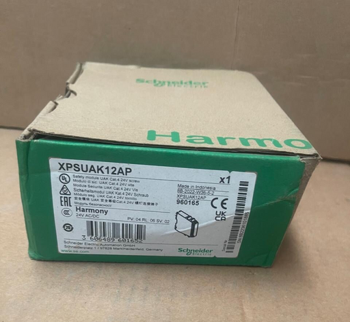 Schneider Electric - XPSUAK12AP - Preventa Safety Module, Cat. 4, 24 V AC/DC
