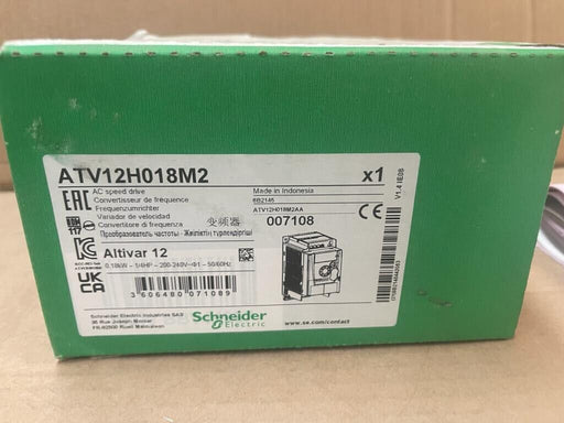 Schneider Electric Altivar 12 ATV12H018M2 AC Speed Drive 0.18kW - 1/4HP