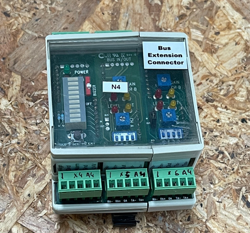 Carlo Gavazzi - PAM04AN3APO - 4-Channel Photoelectric Amplifier, PNP NO, DIN Rai