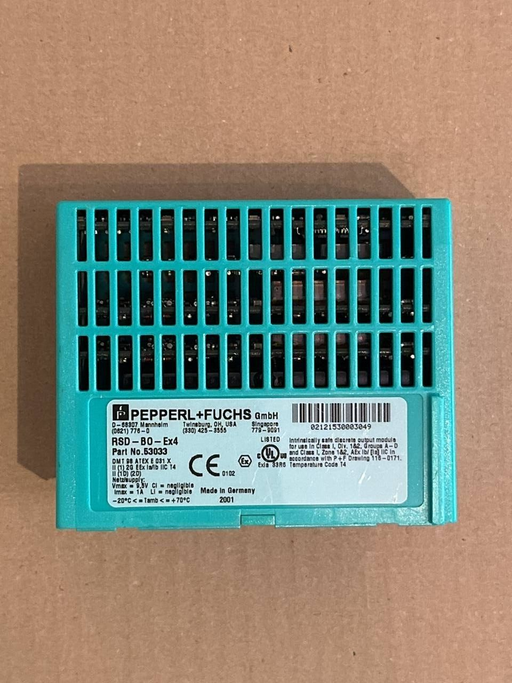 PEPPERL+FUCHS Binär-Ausgang / Binary Output Module RSD-BO-Ex4