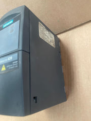 Siemens 6SE6420-2AB13-7AA0 MICROMASTER 420 VFD, 0.37 kW, 1AC 200-240V