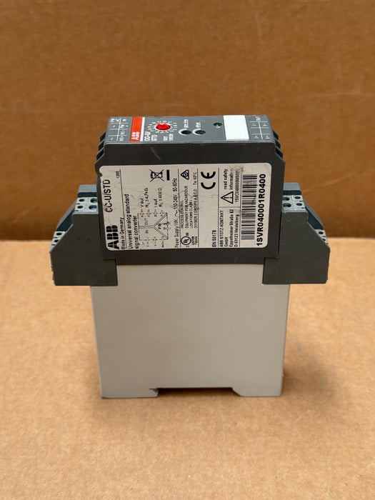 ABB – 1SVR040001R0400 CC‑U/STD – Universal Signal Converter, 110–240 VAC