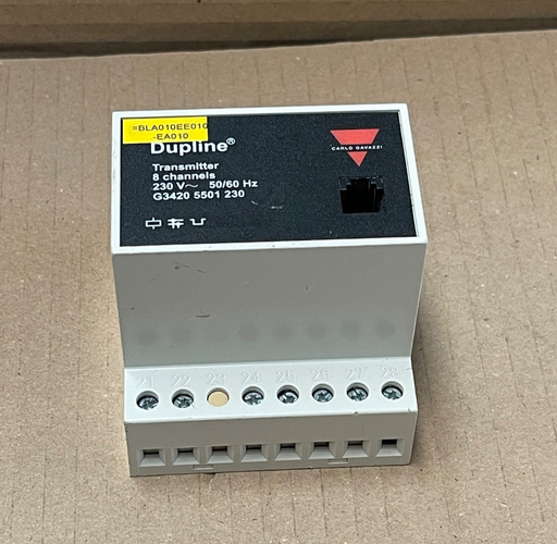Carlo Gavazzi – G34205501230 – Dupline® 8‑Channel Digital Input Transmitter