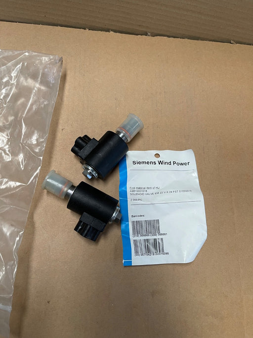 Siemens – A9B10001018 – Solenoid Valve EM 22 V‑X 24 FST 01003313
