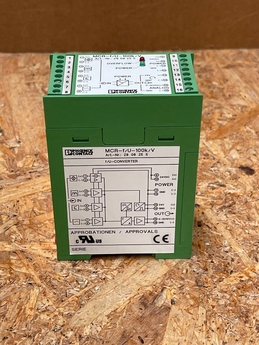 Phoenix Contact – MCR‑F/U‑100K/V (P/N 2808255) – 0–100 kHz Frequency Transducer