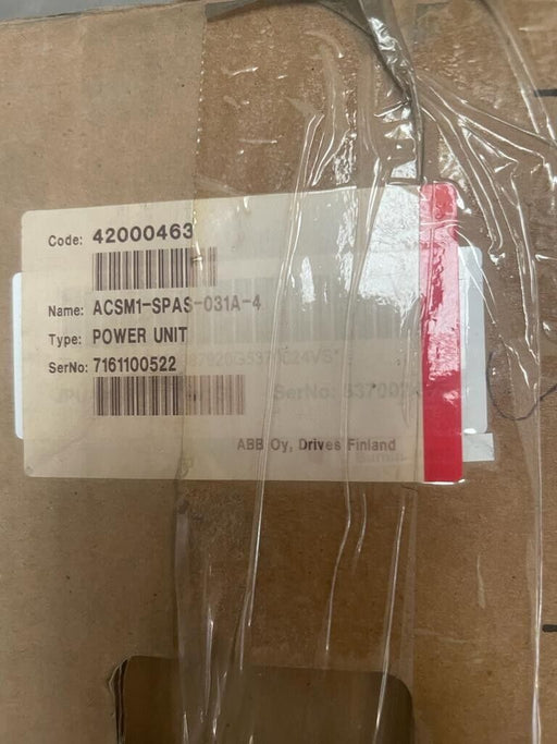 ABB, ACSM1-SPAS-031A-4, POWER UNIT Drives Finland