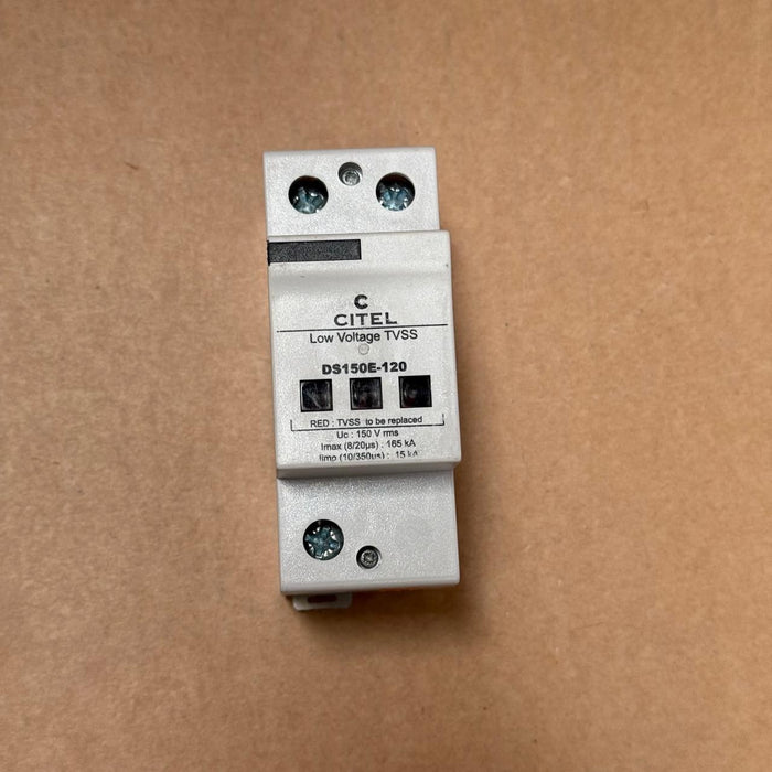 Citel – DS150E‑120 – 120/240 V AC Surge Protector, 165 kA/phase, DIN‑Rail