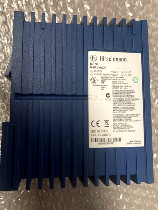 Hirschmann RS20 RS20-0800M2M2SDAEHH03.0.01 Rail Switch