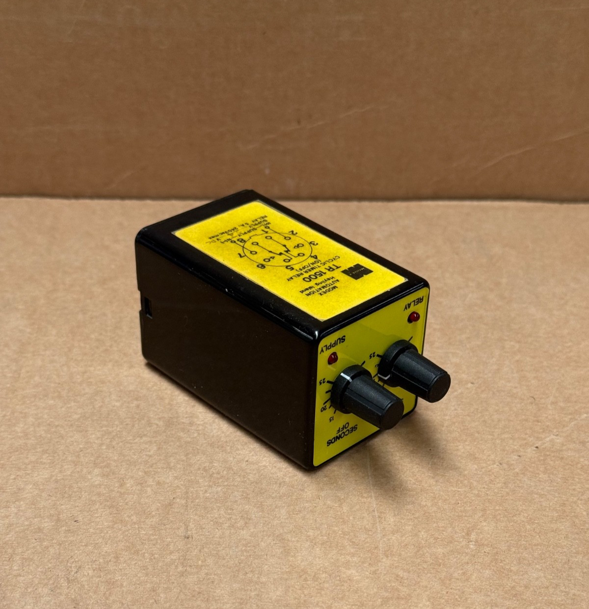 Modex – TR1500 – Asymmetric Recycling Timer, 8‑Pin Plug‑In, 220 VAC/DC ...