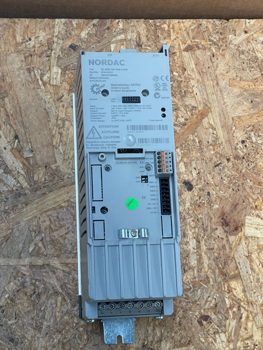 NORD – SK 500E‑221‑323‑A‑ERS (275410220) – NORDAC PRO Cabinet Mount Inverter