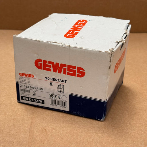 Gewiss – GWD4227R – ReStart RM 2P 16 A Type A RCBO