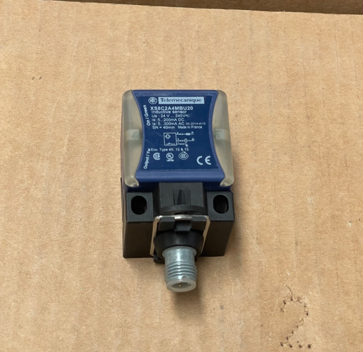 Telemecanique – XS8C2A4MBU20 – Inductive Proximity Sensor 40 mm NC 24‑240 V
