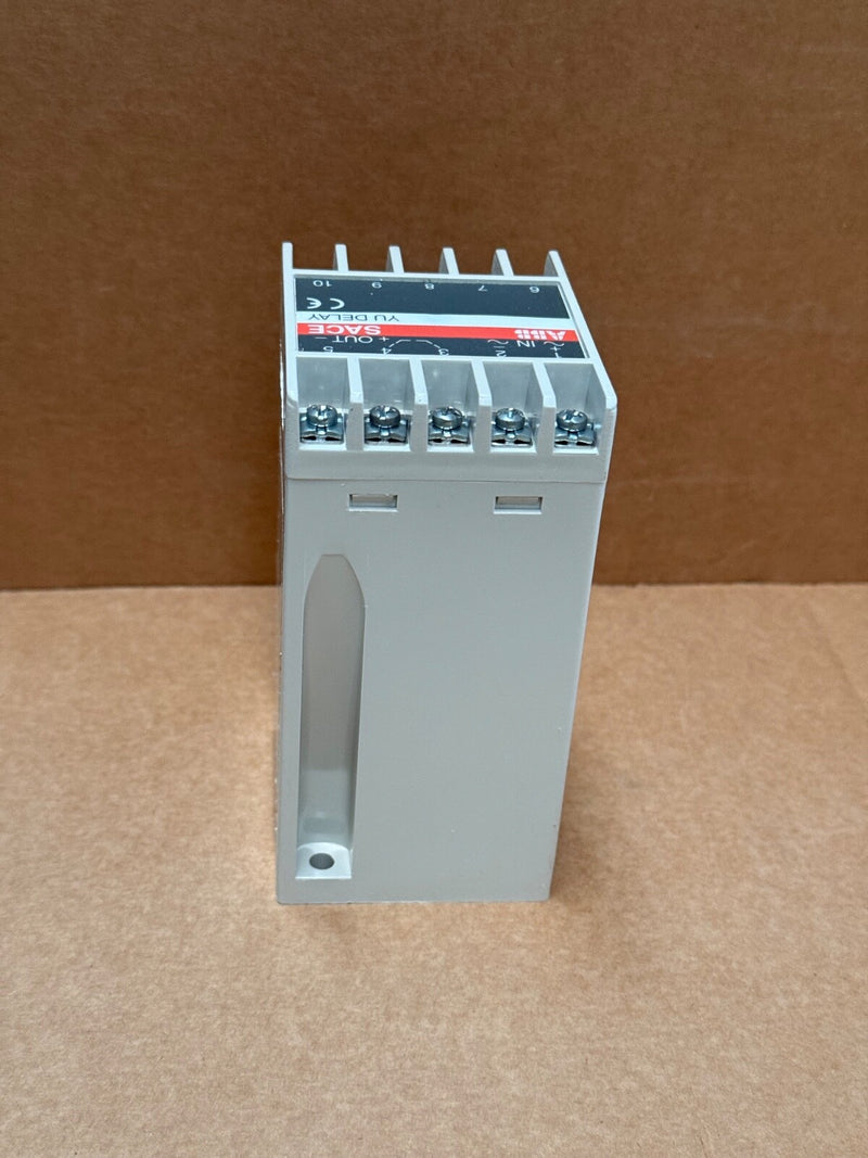 ABB – SACE 702209/804 – YU Delay Relay, 110–127 VAC/VDC – DIN Module ...