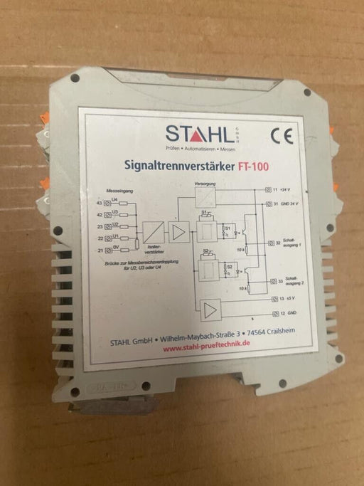 STAHL FT-100.04D Signaltrennverstärker FT-100