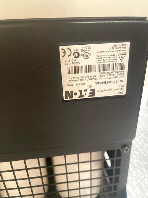 EATON VFD DA1-34030FB-B55N 380-480VAC 15kW 3P AC Speed Drive