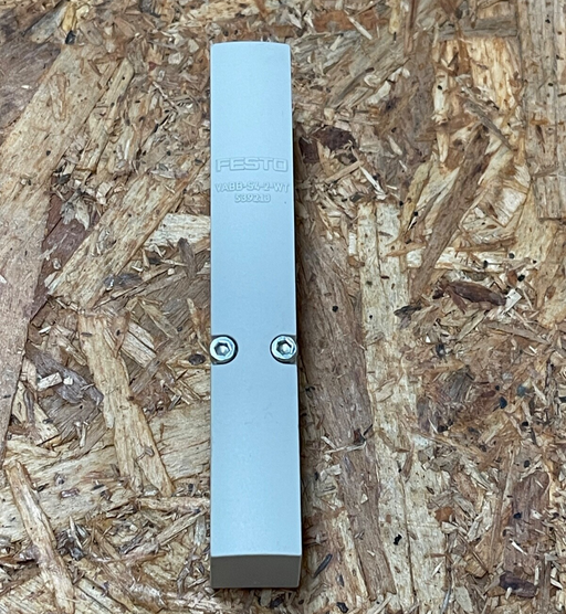 Festo – VABB‑S4‑2‑WT (539213) – 18 mm Pneumatic Manifold Cover Plate