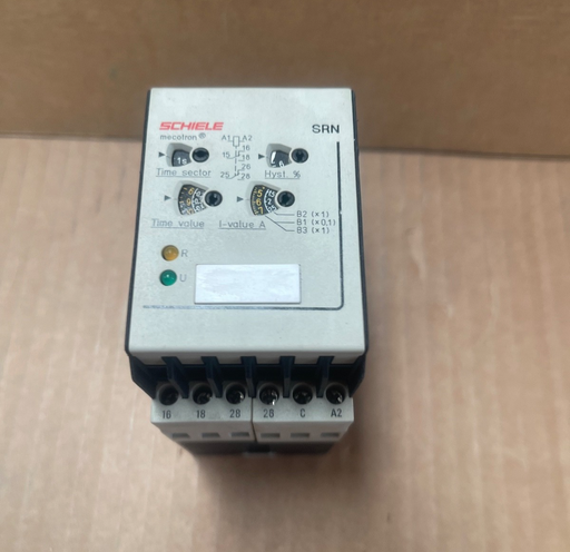 Schiele – 2.450.125.01 – Current / Time Delay Relay 24–240 V AC/DC, 0.05–1 s / 1
